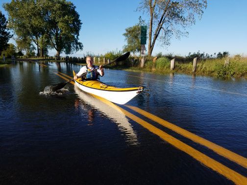 Carol Beach kayaking